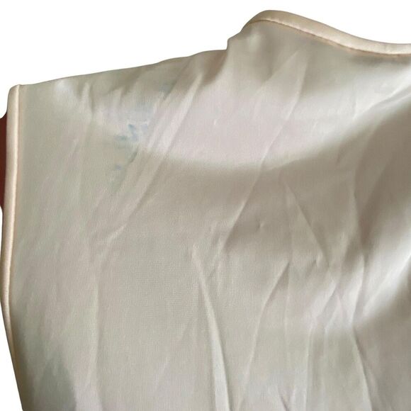 Vintage Vanity Fair Nightgown Robe Set Womens Small Lace Moniece Long USA 70s - Picture 6 of 12